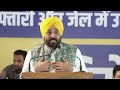 CM Kejriwal का नाम लेकर भावुक हो गए CM Bhagwant Mann | India Alliance Jantar Mantar Protest