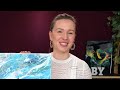 🥶FROZEN Canvas?!❄️Holiday Special! Snow BLIZZARD Acrylic Pouring + Textured TREES🎄 Winter Painting