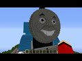 THOMAS THE TANK ENGINE BUILD BATTLE CHALLENGE In Minecraft - NOOB VS PRO - Maizen Mizen Parody