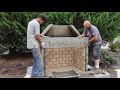 How to Build an Outdoor Fireplace (48 Contractor Kit) - Extended Version