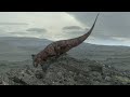 Rajasaurus hunting baby Isisaurus - [Prehistoric Planet] season 2