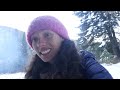 SOLO Girl Jeep Snow Camp and Cook