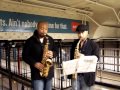 Subway Music - Saxophone Duet