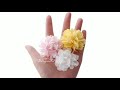 Mini Fabric Ruffle Flower Tutorial - Small Fabric Flower Embellishments