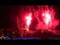 4K Happily Ever After Fireworks - Up Close View of Cinderella Castle From Bay Lake Tower - 4/16/24