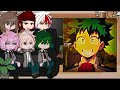 Past class 1A react to Deku (future) | Mha/bnha |