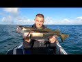 Sea Fishing UK - WET and WINDY day on the Boat - Can I find the fish?  | The Fish Locker