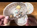 Sale Little Figural Hand painted Porcelain Plaques made in Spain