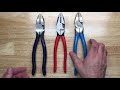 A look at Knipex, Klein, Channellock Linesman pliers