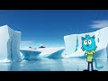 🐧Friendly Penguin | Song for kids | Cartoons for Kids | with Lyrics
