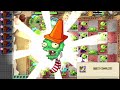 PvZ2 Survival - All PEASHOOTER Burned & Intensive Carrot Vs Zombies Gameplay.