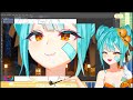 This Yokai Girl's reaction is full of emotions after she saw my clip 😈 | Inami Yoki Vtuber clip