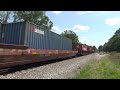 CSX 830 leads I032-01 through Newell, GA 4/01/23