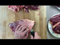 How to butcher a Beef Rump