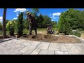 INCREDIBLE BACKYARD MAKEOVER!! Covered Deck and Patio Transformation Time Lapse