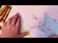 Julia drawing chubby bunny