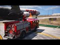 GTA 5 Emergency Landing at the Airport (Airplane One Engine Failure) Plane Crash Movie