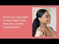 HOW TO: Clip-In Ponytail Tutorial with Shayla Hair Extension | INSERT NAME HERE