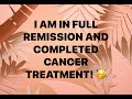 🥳 I have completed my cancer journey! Thank you so much all for your prayers! ❤️❤️👍👍👊👊😁😁