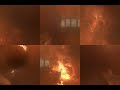 How Flames Spread Quickly  (360) Stationary Camera