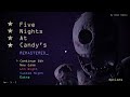 Desbloqueando la noche Shadows de five nights at candy's remastered + final misterioso :o