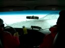 Driving to McMurdo Station, Antarctica