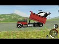 I Tried to Catch a Flying Police Car with a Truck and Everything Went Wrong in BeamNG Multiplayer!