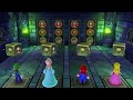 Mario Party 10 Minigames - Luigi Vs Mario Vs Rosalina Vs Peach (Master Difficulty)