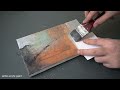 WOW! Diy easy intuitive abstract acrylic painting techniques - texture - layering - mixed media art