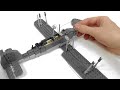 Building a Lego Swordfish Plane - From The Bismarck Stop motion