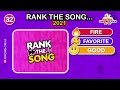 RATE THE SONG 🎵 | Rank one song per Year 1990-2024 🔥🤮 | Music Quiz