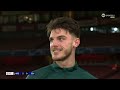 😎 Declan Rice reflects on massive #UCL win | Arsenal 2-0 Sevilla | Champions League