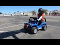 Run 48V on a (12V) Electric Jeep Power Wheels