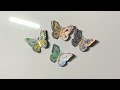 #diecutwithmemondays🦋#kscraft Elegant Butterfly🦋#diecutting #crafthaul #embellishments