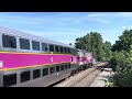 MBTA Commuter Rail (Fairmount Line) Arriving at Talbot Avenue (July 3, 2024)