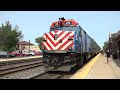 Amtrak P40 816 Great K5LA, Metra CB&Q F40, and More on the BNSF Racetrack!