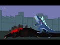 Shin Godzilla vs Zilla Jr | DinoMania - Godzilla Cartoons