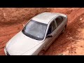 Range Rover Autobiography 3.0L vs FJ Cruiser 4.0l V6 and BMW X6M vs Cadillac XT5 Off-road Driving