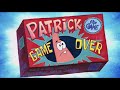 The Patrick Star Game Possible Leak: Game Over Screen