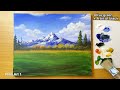 Mountain Landscape Painting / Acrylic Painting for Beginners