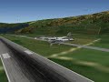 Cessna 90 Degree Turn Landing / Pulau Tioman / Flight Simulator