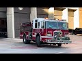 Firetrucks Responding Compilation- Pierce Fire Apparatus
