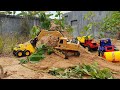 Excavator Excavations Mountain trees