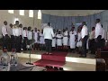 The ACK Christ church kakamega perfoming Ndagenda A sacred traditional own arrangement by Mr Otondo