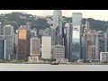 Stormy Hongkong with Skyline (High Quality)