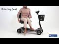 Alumina Lightweight Aluminium Mobility Scooter