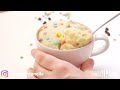 1 Minute Microwave Mug Cake Recipes | 3 Back To School Treats!