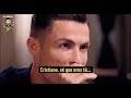 Cristiano Ronaldo llora al ver el video de su padre.