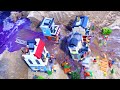 Built And Flooded LEGO City - LEGO Dam Breach  And Natural Disaster Simulation