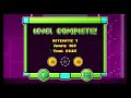 beating base after base 3 times in a row in geometry dash!